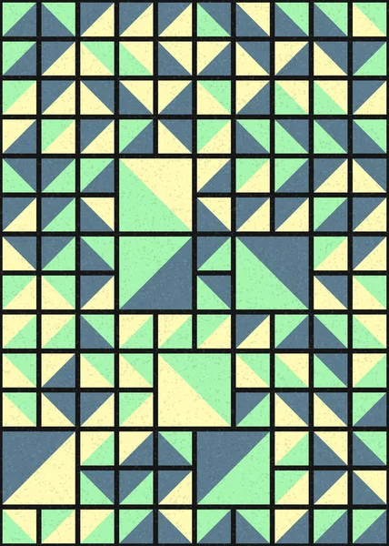 抽象幾何学模様 イラスト — ストックベクタ
