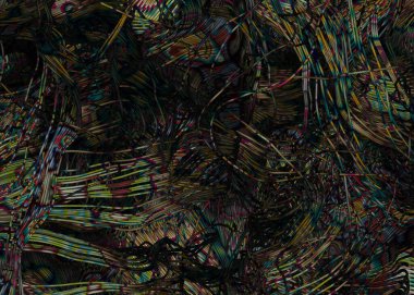 Soyut Perlin Gürültüsü Arkaplan Hesaplama Üretken Sanat Çizimi