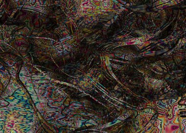 Soyut Perlin Gürültüsü Arkaplan Hesaplama Üretken Sanat Çizimi