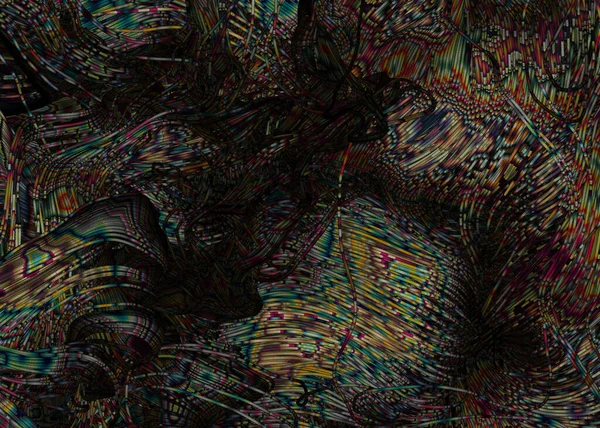 Abstrakcyjny Perlin Hałas Tło Computational Generative Art Ilustracja — Zdjęcie stockowe