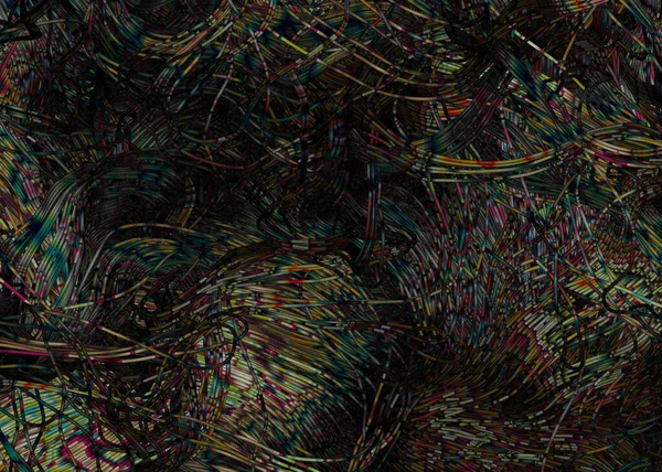 Resumen Ruido Perlin Antecedentes Arte Generativo Computacional Ilustración — Foto de Stock