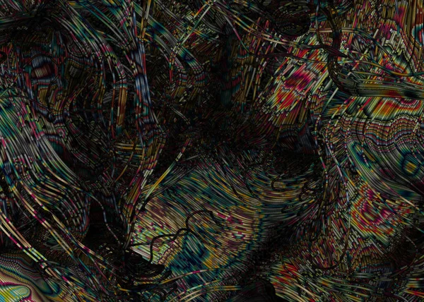 アブストラクト Perlin Noise Backage Computational Generative Artイラスト — ストック写真