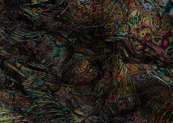 アブストラクト Perlin Noise Backage Computational Generative Artイラスト — ストック写真