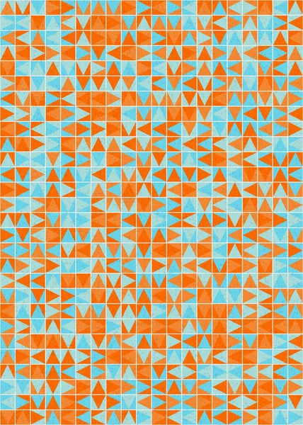 Abstrakte Geometrische Muster Generative Computergestützte Kunstillustration — Stockvektor