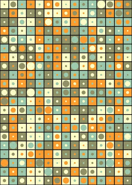 Abstrakt Geometriskt Mönster Generativ Beräkningskonst Illustration — Stock vektor