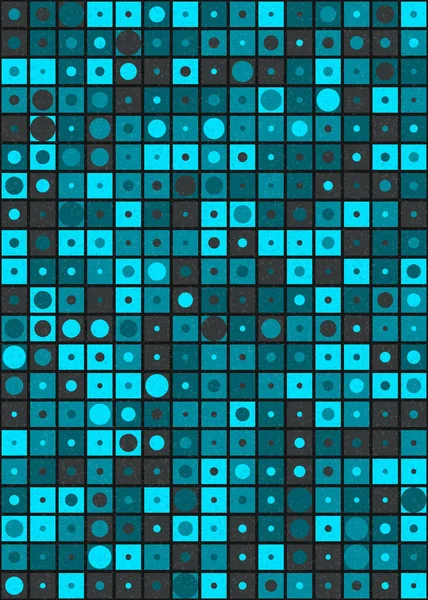 Resumen Del Patrón Geométrico Ilustración Arte Computacional Generativo — Vector de stock