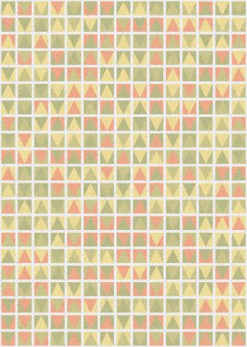 Soyut geometrik desen, sanat çizimi