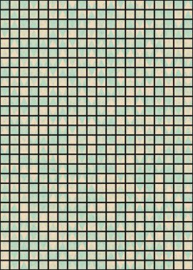 Soyut geometrik desen, sanat çizimi