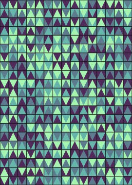 Soyut geometrik desen, sanat çizimi