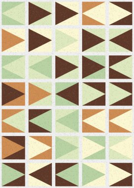 Soyut geometrik desen, sanat çizimi