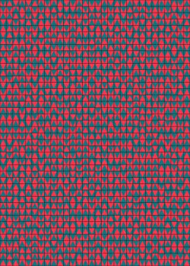 Soyut geometrik desen, sanat çizimi