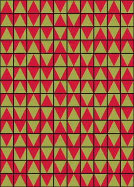 Soyut geometrik desen, sanat çizimi