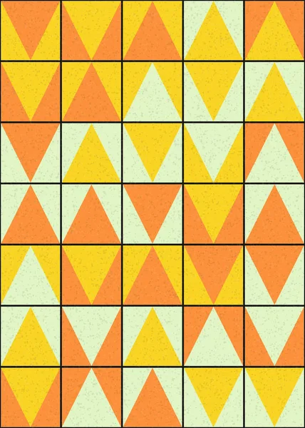 抽象几何图案 艺术图解 — 图库矢量图片