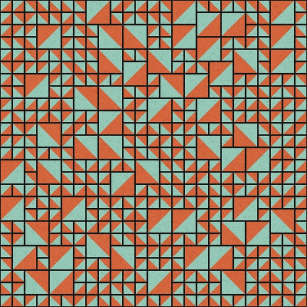 Abstrakte Geometrische Muster Generative Computergestützte Kunstillustration — Stockvektor