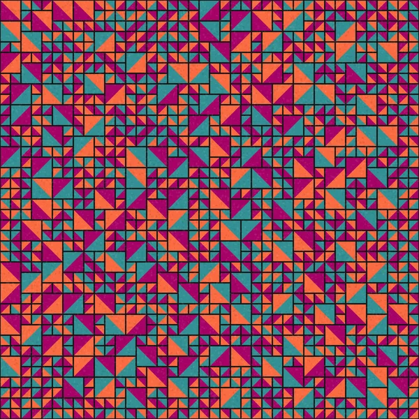 Abstrakte Geometrische Muster Generative Computergestützte Kunstillustration — Stockvektor