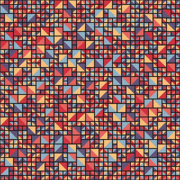 Abstrakte Geometrische Muster Generative Computergestützte Kunstillustration — Stockvektor