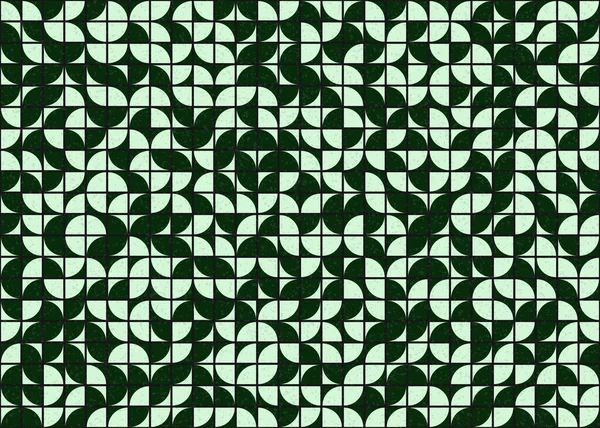 Abstrakte Geometrische Muster Generative Computergestützte Kunstillustration — Stockvektor