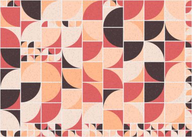 Soyut geometrik desen, sanat çizimi