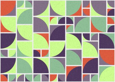 Soyut geometrik desen, sanat çizimi