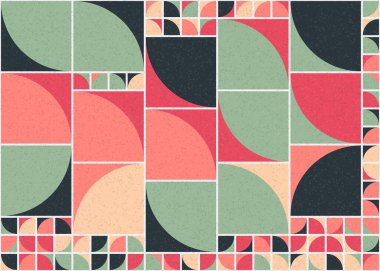 Soyut geometrik desen, sanat çizimi