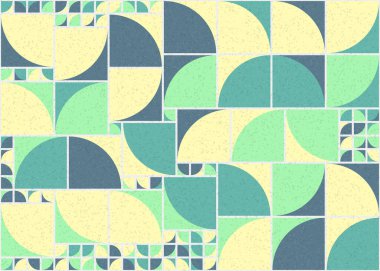 Soyut geometrik desen, sanat çizimi