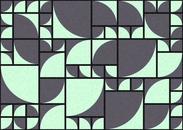Abstrakt Geometriskt Mönster Illustration Konst — Stock vektor