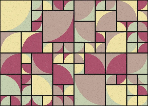 Soyut geometrik desen, sanat çizimi