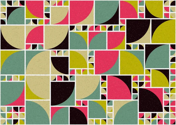 Soyut geometrik desen, sanat çizimi