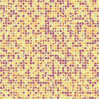 Soyut çapraz desenli üretken hesaplama sanatı çizimi