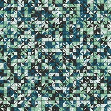 Soyut çapraz desenli üretken hesaplama sanatı çizimi