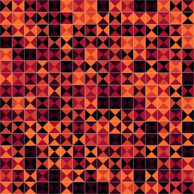 Soyut çapraz desenli üretken hesaplama sanatı çizimi