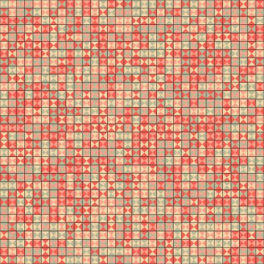 Soyut çapraz desenli üretken hesaplama sanatı çizimi