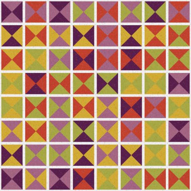 Soyut çapraz desenli üretken hesaplama sanatı çizimi