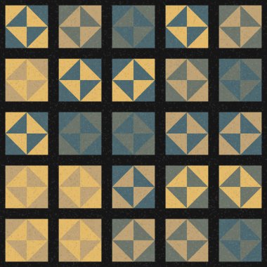 Soyut çapraz desenli üretken hesaplama sanatı çizimi