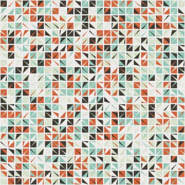 Soyut çapraz desenli üretken hesaplama sanatı çizimi