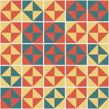 Soyut geometrik desen, sanat çizimi