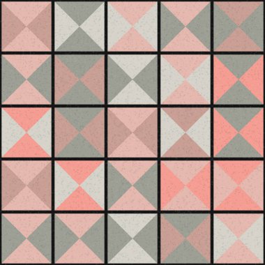 Soyut çapraz desenli üretken hesaplama sanatı çizimi