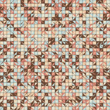 Soyut çapraz desenli üretken hesaplama sanatı çizimi