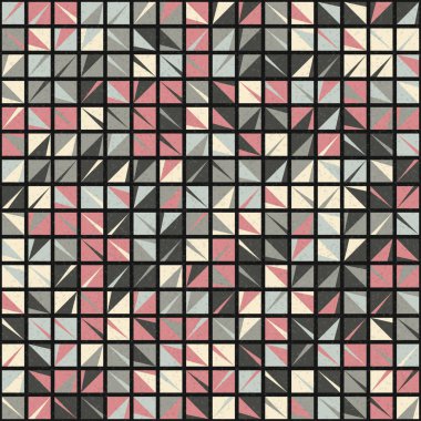 Soyut geometrik desen, sanat çizimi