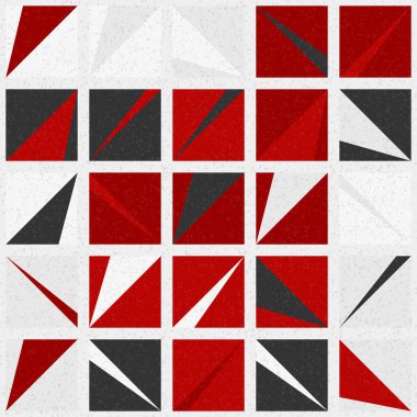 Soyut çapraz desenli üretken hesaplama sanatı çizimi