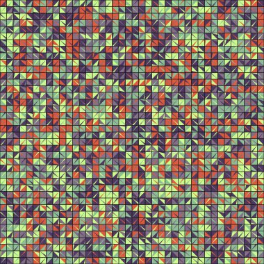 Soyut çapraz desenli üretken hesaplama sanatı çizimi