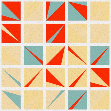 Soyut çapraz desenli üretken hesaplama sanatı çizimi