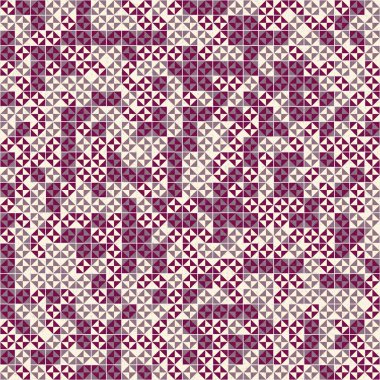 Soyut çapraz desenli üretken hesaplama sanatı çizimi