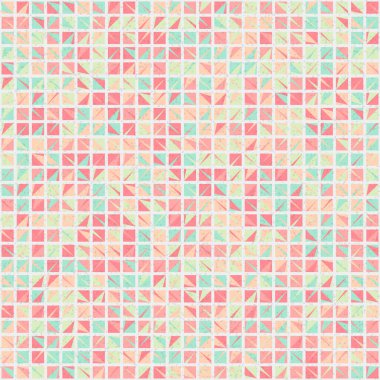 Soyut çapraz desenli üretken hesaplama sanatı çizimi