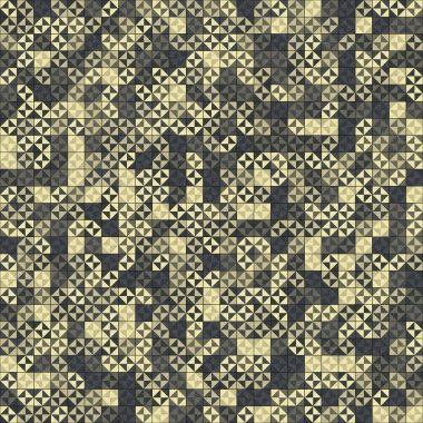 Soyut çapraz desenli üretken hesaplama sanatı çizimi