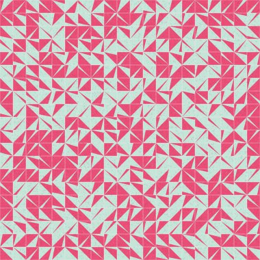 Soyut çapraz desenli üretken hesaplama sanatı çizimi