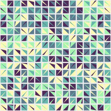 Soyut çapraz desenli üretken hesaplama sanatı çizimi