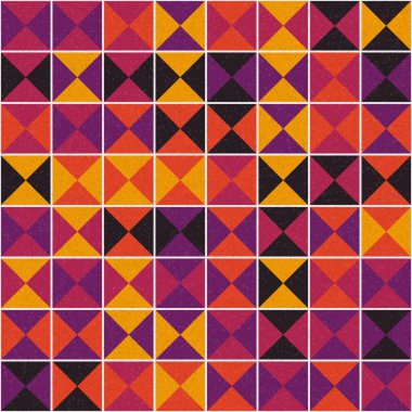 Soyut çapraz desenli üretken hesaplama sanatı çizimi