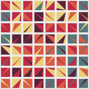 Soyut geometrik desen, sanat çizimi