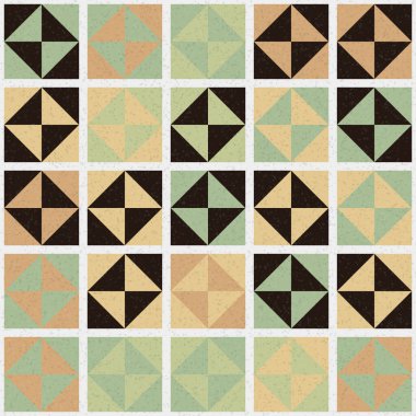 Soyut çapraz desenli üretken hesaplama sanatı çizimi